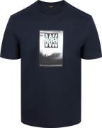 BOSS T-shirt Te DJ Navy