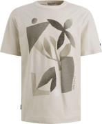 Cast Iron T-shirt Print Ecru