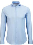 Desoto Overhemd Strijkvrij Blauw Oxford