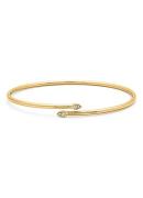 Diamond Point Geelgouden armband, 0-05 ct diamant, La Dolce Vita