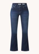 Lois Raval high waist flared jeans met donkere wassing
