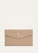 Saint Laurent Uptown clutch van kalfsleer