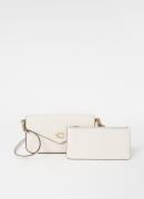 Coach Wyn crossbodytas van leer met uitneembare clutch