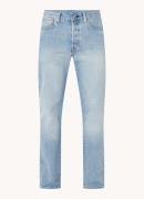 Levi's 501 straight leg jeans met lichte wassing