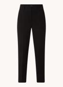 Claudia Sträter Punto high waist slim fit pantalon met steekzakken