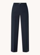 Modström Gale high waist straight fit pantalon met steekzakken en pers...