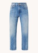 L-K-Bennett Fara high waist slim fit cropped jeans met medium wassing