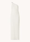 Ralph Lauren One shoulder maxi jurk met schakeldetail