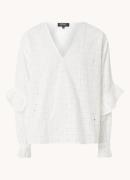 Refined Department Jones tuniek met opengewerkt dessin