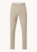 Sandro Slim fit pantalon van scheerwol