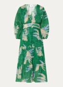 ba&sh Parela midi jurk met bloemenprint