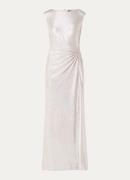 Ralph Lauren Maxi jurk met metallic finish en split