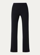 Expresso High waist flared fit pantalon met steekzakken