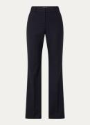 Pennyblack Jerez high waist flared fit pantalon met steekzakken