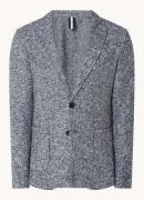 Profuomo Regular fit blazer in scheerwolblend met opgestikte zakken