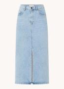 Josephine & Co Angelique midi rok van denim met split