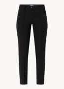 Gardeur Hose mid waist slim fit pantalon met persplooi