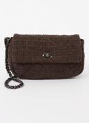 Becksöndergaard Gloom Hollis crossbodytas van tweed met lurex