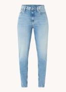 Calvin Klein High waist mom jeans met lichte wassing