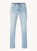 NYDJ Marilyn high waist straight leg jeans met lichte wassing