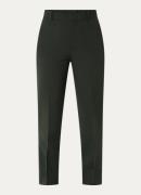 Vanilia High waist tapered fit pantalon in scheerwolblond