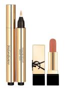 Yves Saint Laurent Touche Eclat + Mini Rouge Pur Couture Nude Muse - L...