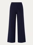 Benetton High waist wide fit pantalon met stretch