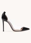 Gianvito Rossi Plexi pump van lakleer