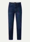 HUGO BOSS Onyx tapered jeans met donkere wassing