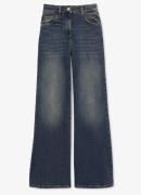 Reiss Bonnie mid waist flared jeans met steekzakken