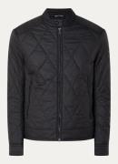 HUGO BOSS Othirsty gewatteerd jack met quilt patroon en ritszakken