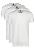 3-pack Vermont Alan Red t-shirt wit