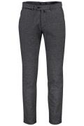 Grijze chino Gardeur Sonny-8 geruit