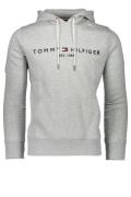 Tommy Hilfiger Big & Tall hoodie grijs melange