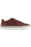 Ralph Lauren sneaker bruin leer Hanford