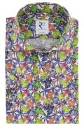 R2 shirt korte mouwen tropical