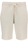 Profuomo joggingsbroek kort beige