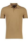 Hugo Boss poloshirt caramel normale fit Pallas