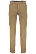 Meyer broek Roma beige katoen stretch