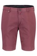 Korte broek M.E.N.S.bordeaux rood Kuba