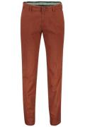 Chino M.E.N.S. Madison Modern Fit oranje