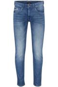 Vanguard pantalon blauw effen katoen V850