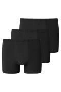 Zwarte boxershorts 3-pack Schiesser 95/5