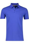 Hugo Boss polo blauw uni katoen normale fit