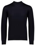 Maerz turtle neck navy merinowol