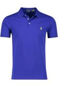 Blauwe polo Ralph Lauren katoen slim fit