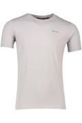 Airforce t-shirt lichtbrijs basic met logo