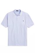 Big & Tall Polo Ralph Lauren polo lichtblauw met logo