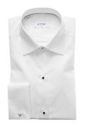 Eton overhemd Slim Fit wit piqué