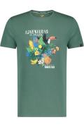 A Fish Named Fred t-shirt groen 100% katoen brazil